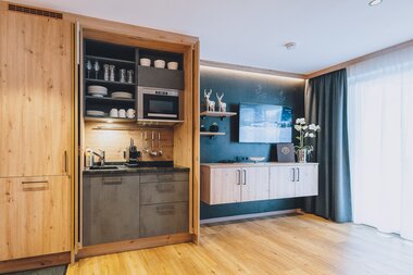 Appartement B Küche | © Oberhauser Stefanie