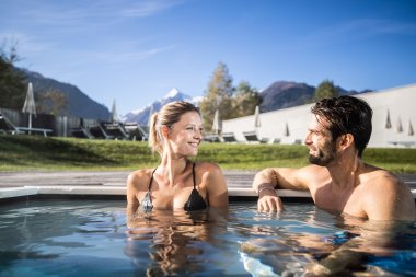 Saunawelt Outdoor in der Tauern Spa | © TAUERN SPA Zell am See - Kaprun
