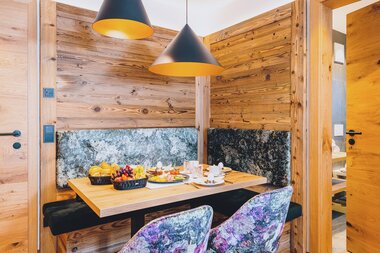 Appartement B Essbereich | © Oberhauser Stefanie