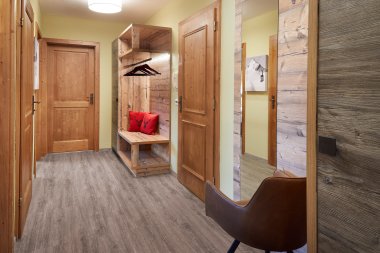 Appartement D Eingangsbereich mit Garderobe | © huber-fotografie.at
