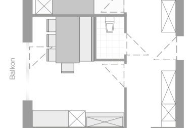 Appartement D Plan | © Dorfkrug Kaprun
